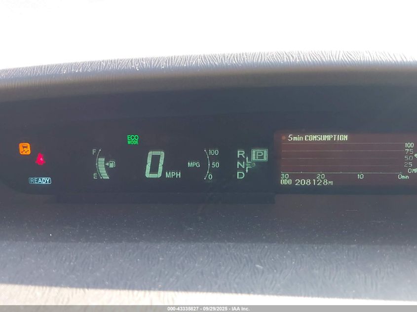 2012 Toyota Prius Two VIN: JTDKN3DU6C1483761 Lot: 43335827