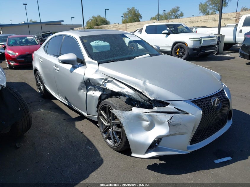 2014 Lexus Is 250 silver sedan null JTHBF1D23E5005422 photo #1