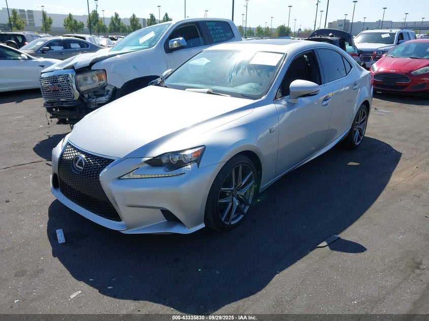 2014 Lexus Is 250 silver sedan null JTHBF1D23E5005422 photo #3