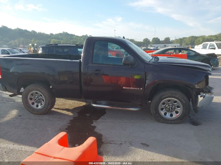 2008 GMC Sierra 1500 Work Truck VIN: 1GTEC14X08Z154158 Lot: 43335838