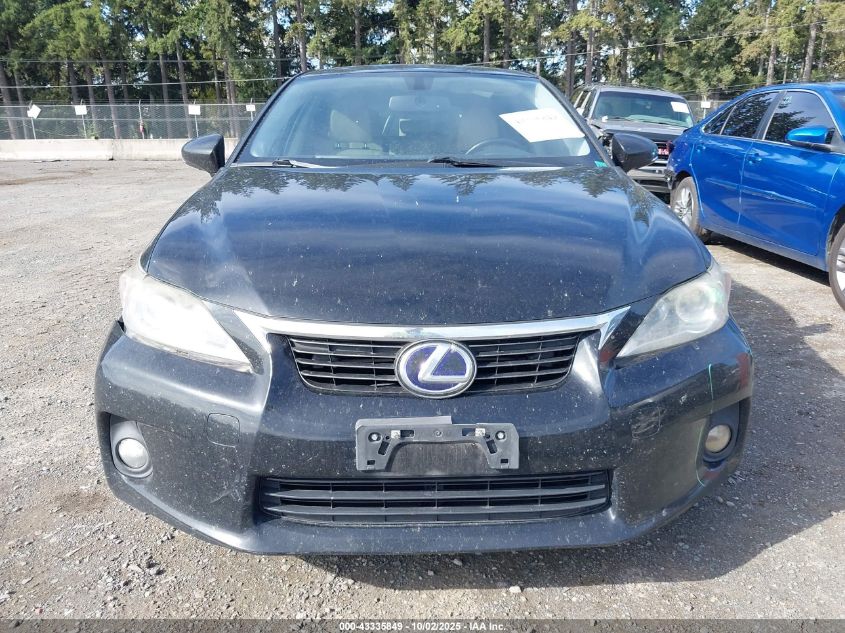 2013 Lexus Ct 200H VIN: JTHKD5BH2D2155218 Lot: 43335849