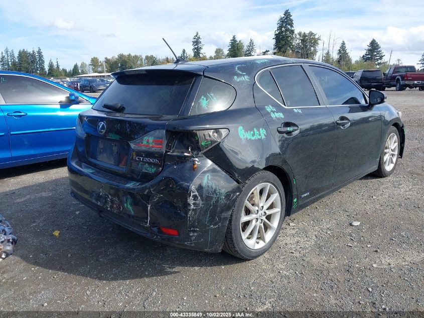 2013 Lexus Ct 200H VIN: JTHKD5BH2D2155218 Lot: 43335849