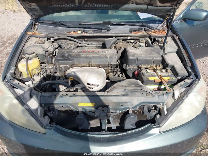 2004 Toyota Camry Le VIN: JTDBE32K540254612 Lot: 43335850