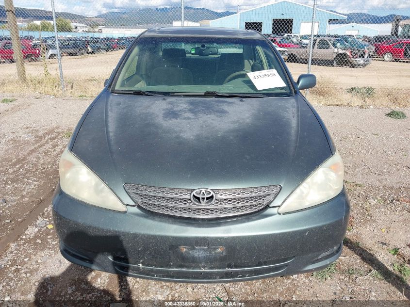 2004 Toyota Camry Le VIN: JTDBE32K540254612 Lot: 43335850