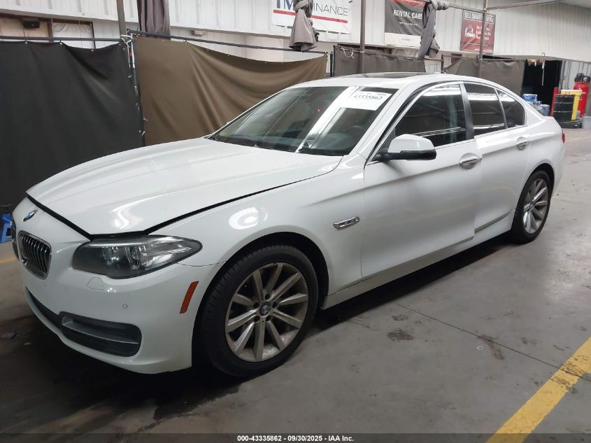2014 BMW 535I VIN: WBA5B1C59ED474846 Lot: 43335862