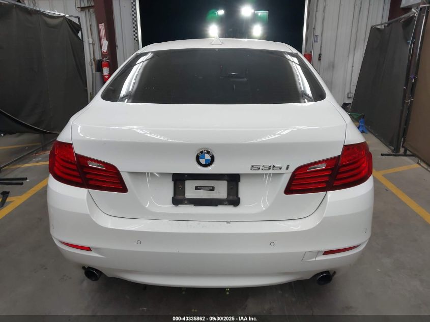 2014 BMW 535I VIN: WBA5B1C59ED474846 Lot: 43335862