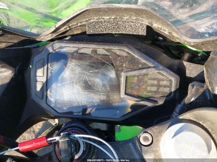 2025 Kawasaki Ex500 H VIN: ML5EXGH1XSDA48220 Lot: 43335873