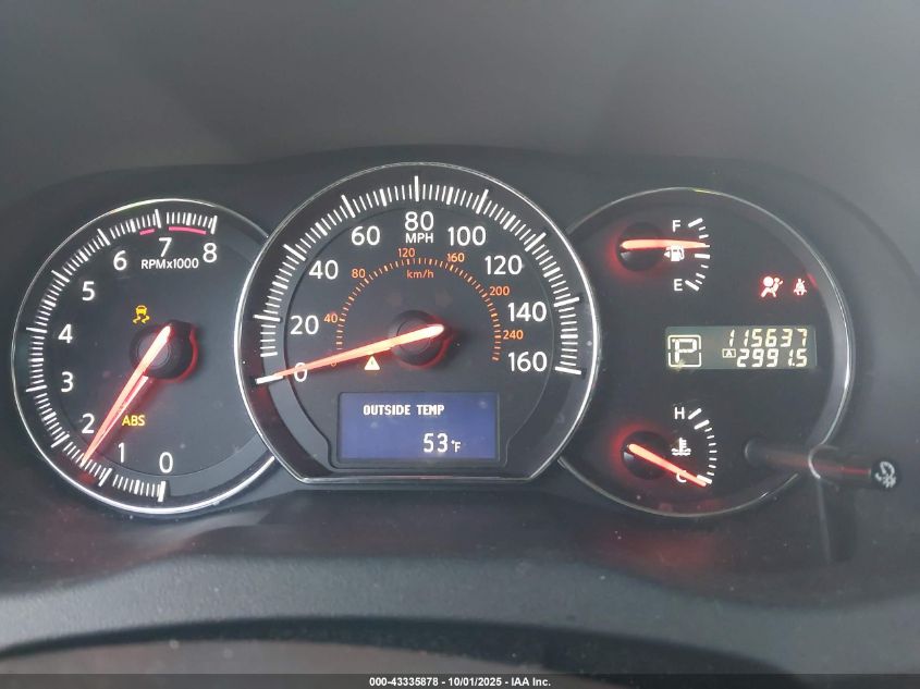 2012 Nissan Maxima 3.5 S VIN: 1N4AA5AP7CC848752 Lot: 43335878