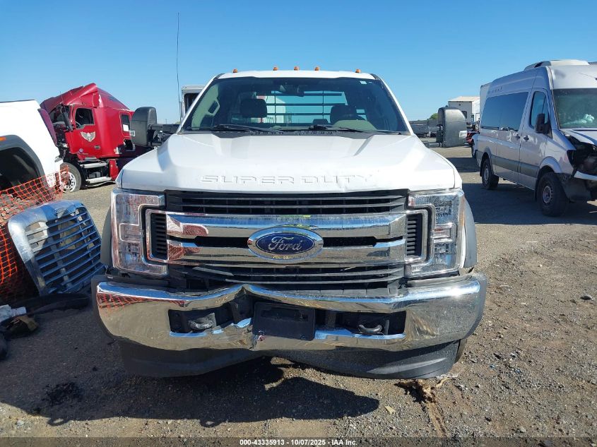 2019 Ford F-550 Chassis Xl VIN: 1FDUF5HT8KEF23750 Lot: 43335913