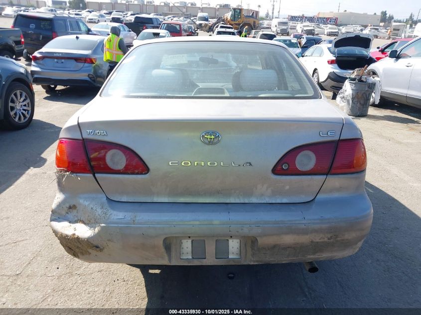 2001 Toyota Corolla Le VIN: 1NXBR12E51Z451685 Lot: 43335930