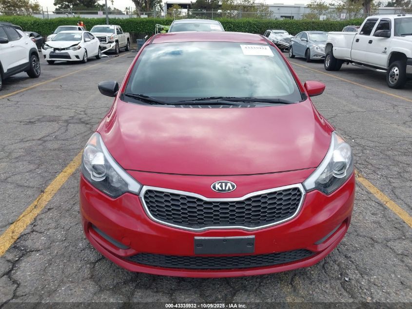 2016 Kia Forte Lx VIN: KNAFK4A67G5559621 Lot: 43335932