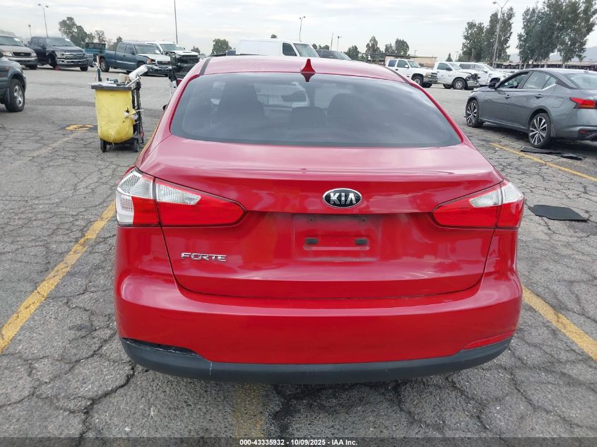 2016 Kia Forte Lx VIN: KNAFK4A67G5559621 Lot: 43335932