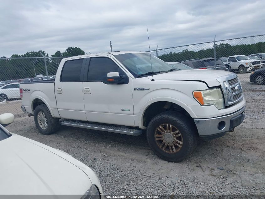 2011 Ford F-150 Lariat VIN: 1FTFW1ET2BFA91919 Lot: 43335943
