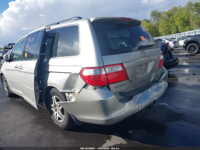 2007 Honda Odyssey Ex-L VIN: 5FNRL38757B401962 Lot: 43335951