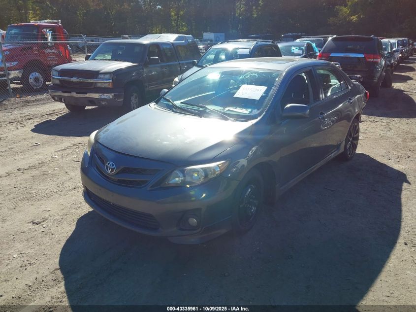 2011 Toyota Corolla S VIN: 2T1BU4EE1BC691380 Lot: 43335961
