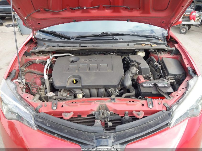 2018 Toyota Corolla Le VIN: 2T1BURHE0JC070543 Lot: 43335993