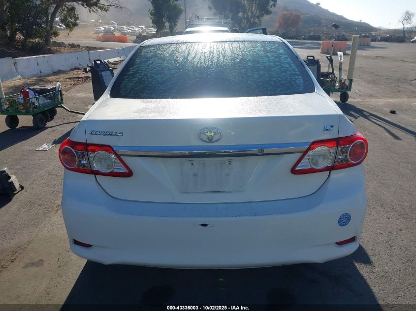 2012 Toyota Corolla Le VIN: 5YFBU4EE6CP038447 Lot: 43336003