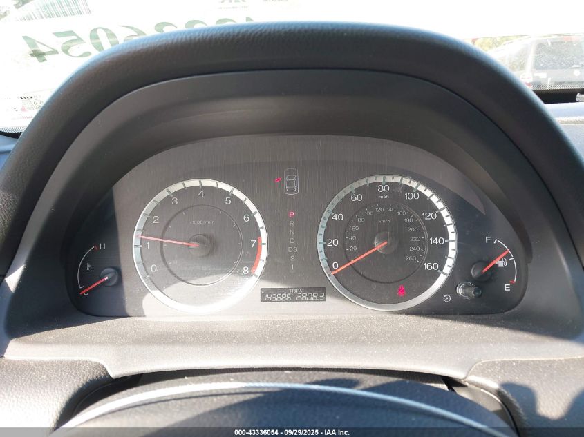 2011 Honda Accord 2.4 Lx VIN: 1HGCP2F31BA040608 Lot: 43336054