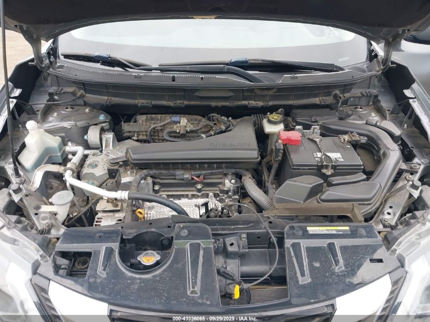 2017 Nissan Rogue S VIN: JN8AT2MT4HW138312 Lot: 43336065