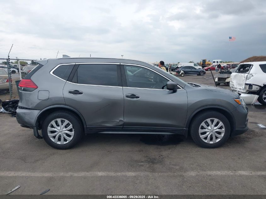 2017 Nissan Rogue S VIN: JN8AT2MT4HW138312 Lot: 43336065