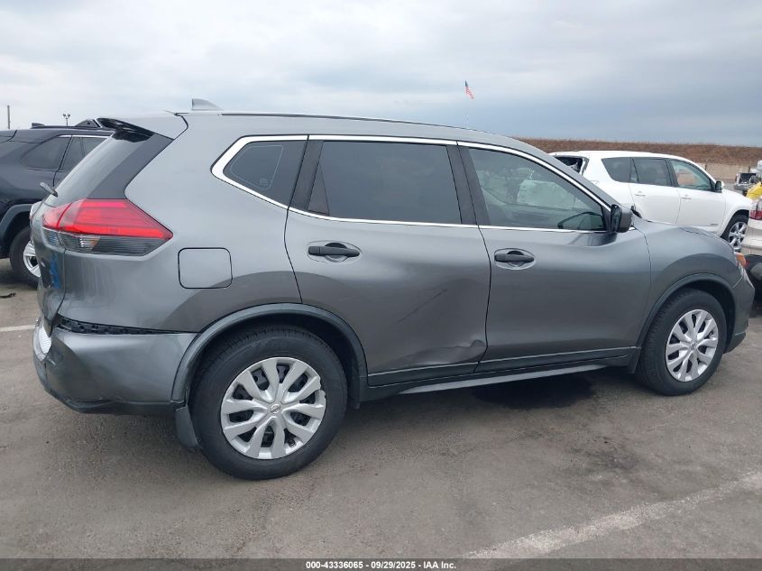 2017 Nissan Rogue S VIN: JN8AT2MT4HW138312 Lot: 43336065