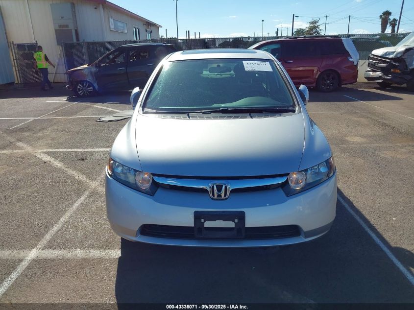 2008 Honda Civic Ex VIN: 1HGFA16828L106052 Lot: 43336071