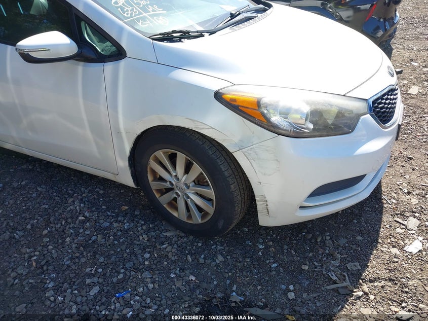 2014 KIA FORTE LX - KNAFX4A6XE5122131
