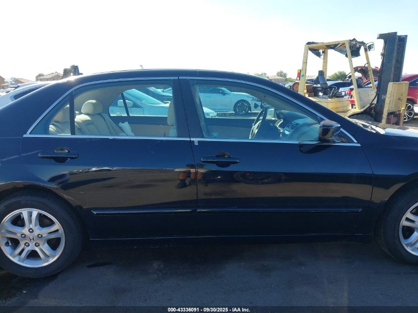 2007 Honda Accord 2.4 Ex VIN: 1HGCM56747A163288 Lot: 43336091