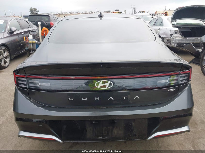 2024 HYUNDAI SONATA HYBRID SEL KMHL34JJ3RA100437