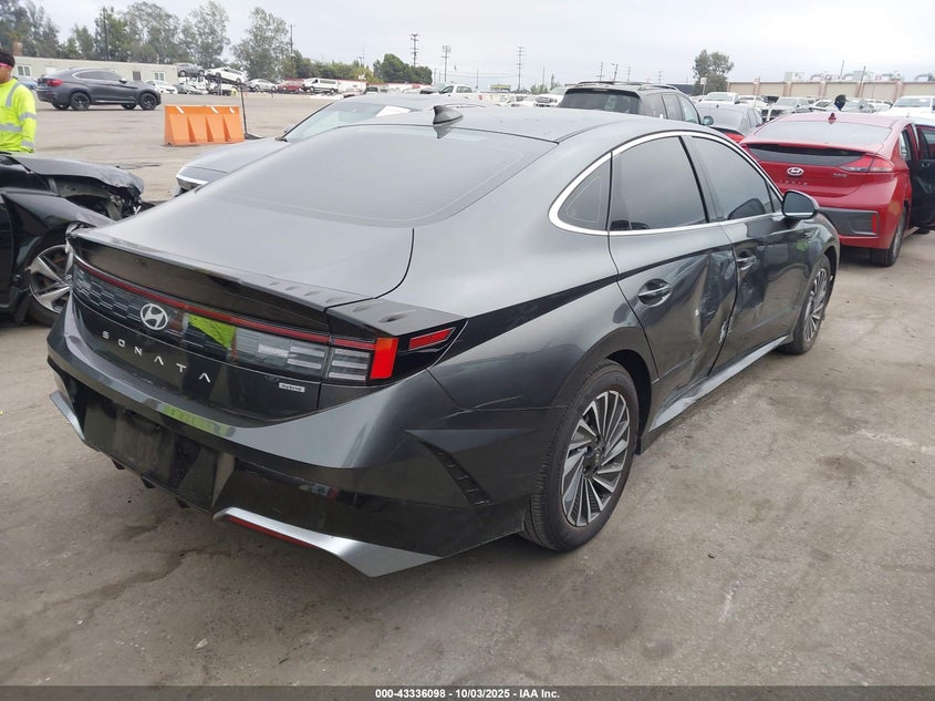 2024 HYUNDAI SONATA HYBRID SEL KMHL34JJ3RA100437