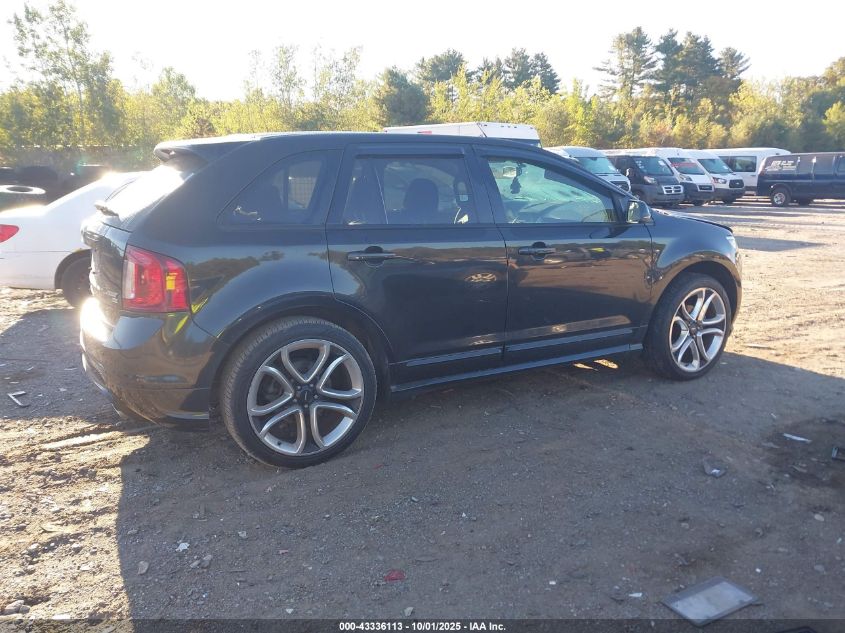 2012 Ford Edge Sport VIN: 2FMDK4AK1CBA85495 Lot: 43336113