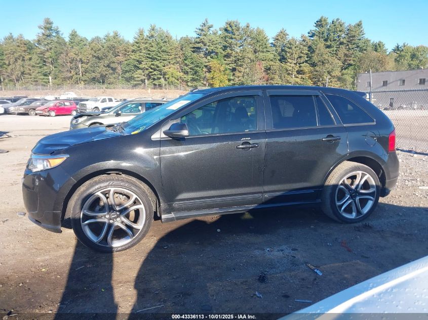 2012 Ford Edge Sport VIN: 2FMDK4AK1CBA85495 Lot: 43336113