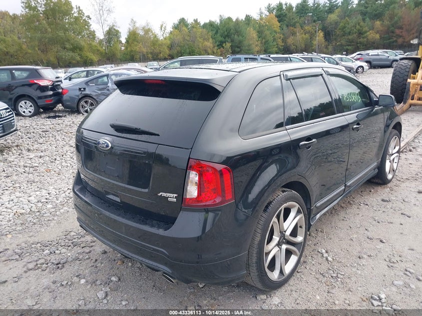 Vin: 2fmdk4ak1cba85495, lot: 43830822, ford edge sport 20124