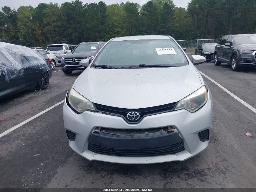 2014 Toyota Corolla L VIN: 2T1BURHE5EC147607 Lot: 43336134