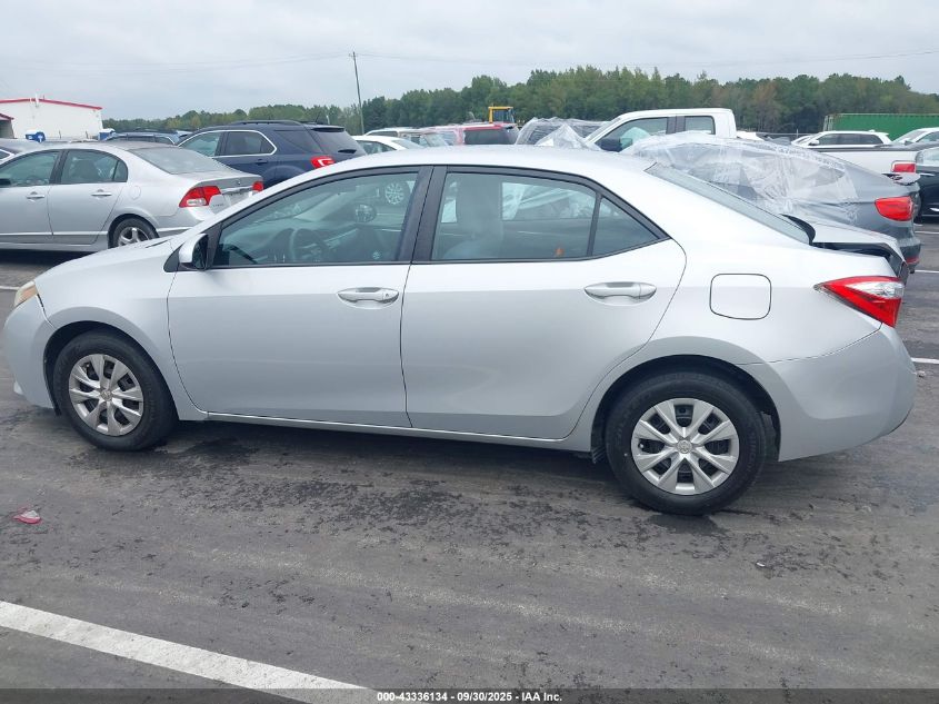 2014 Toyota Corolla L VIN: 2T1BURHE5EC147607 Lot: 43336134