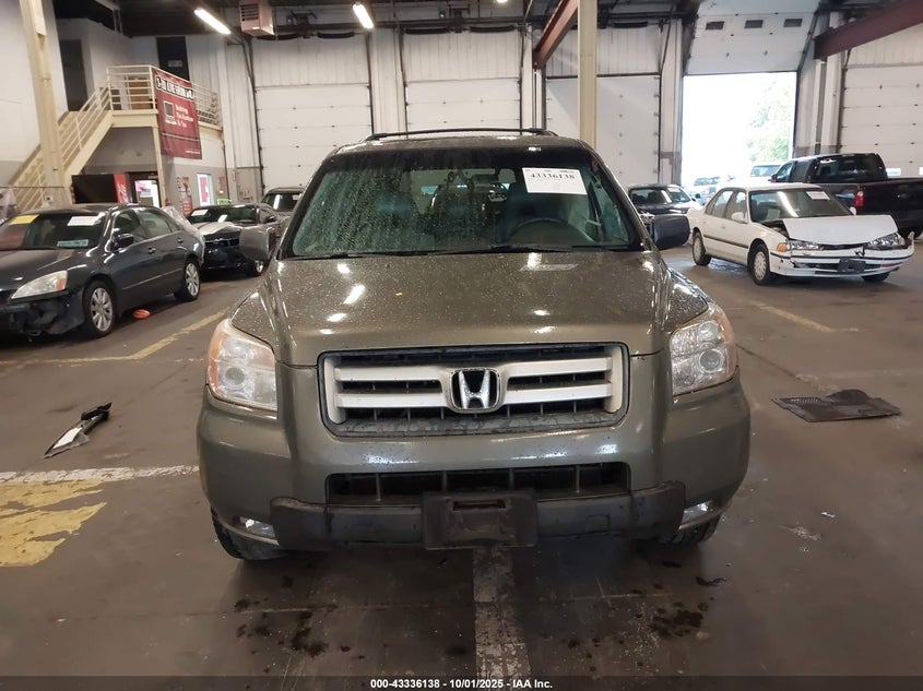 2007 Honda Pilot Ex-L VIN: 5FNYF18547B019511 Lot: 43336138