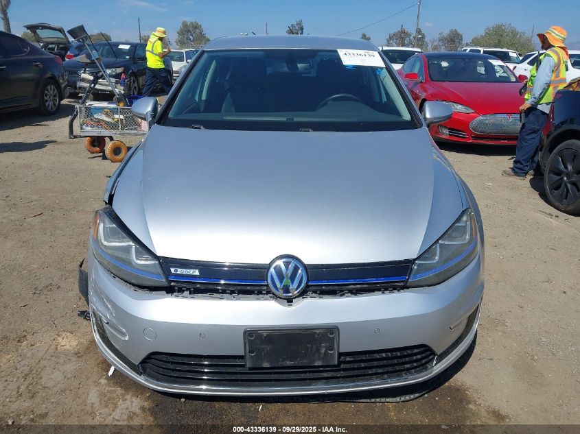 2015 Volkswagen E-Golf Sel Premium VIN: WVWPP7AU2FW902790 Lot: 43336139