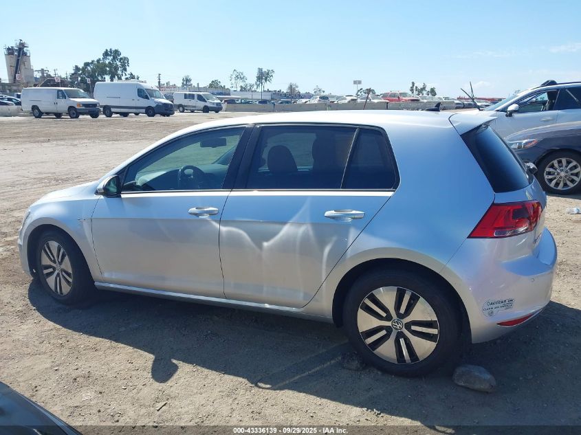 2015 Volkswagen E-Golf Sel Premium VIN: WVWPP7AU2FW902790 Lot: 43336139