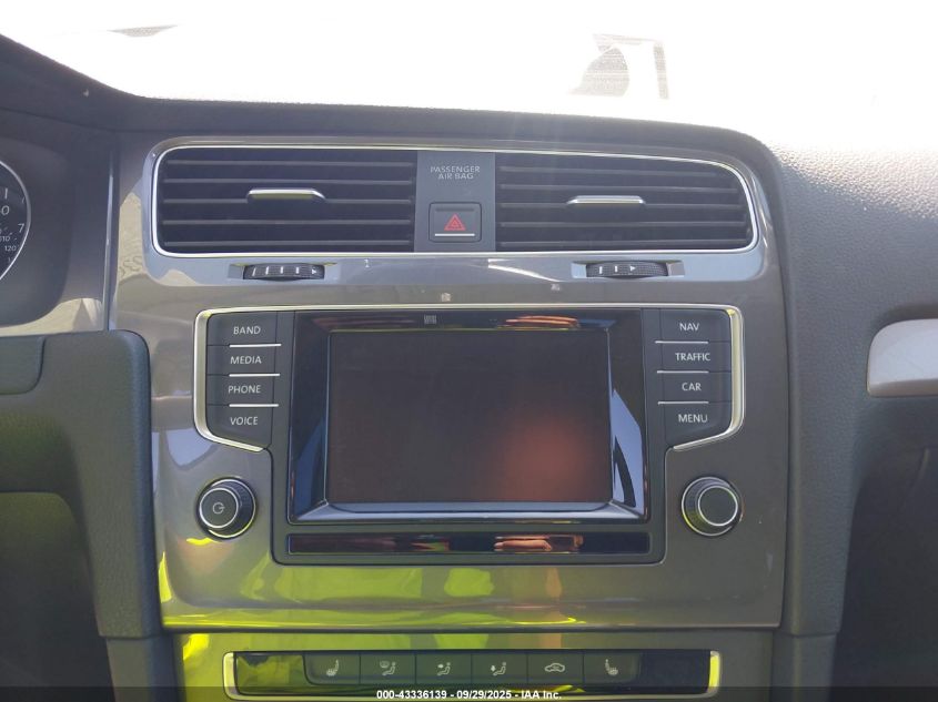 2015 Volkswagen E-Golf Sel Premium VIN: WVWPP7AU2FW902790 Lot: 43336139