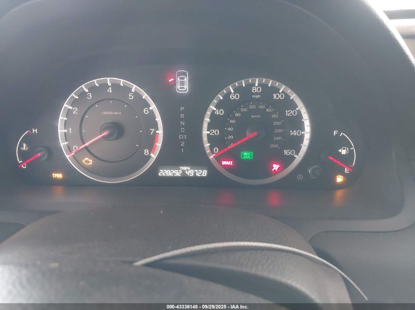 2010 Honda Accord 2.4 Ex-L VIN: 1HGCS1B84AA003450 Lot: 43336148