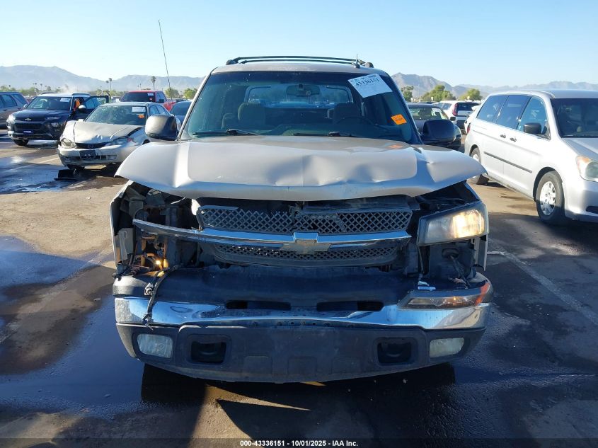 2005 Chevrolet Avalanche 1500 Ls VIN: 3GNEC12Z55G206665 Lot: 43336151