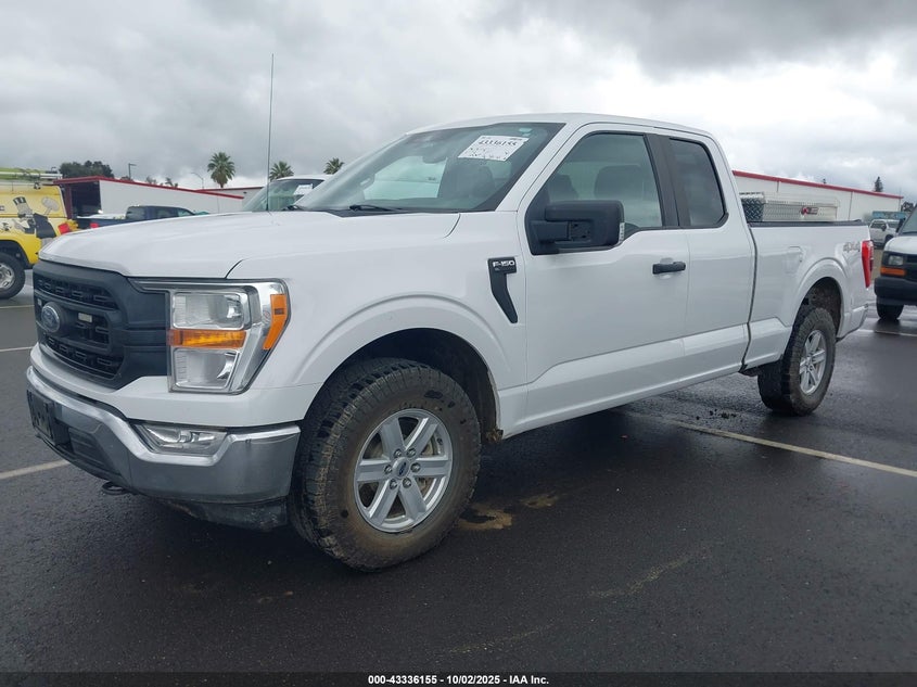 1FTEX1EP8MKD33988 2021 FORD F-150 photo no. 2