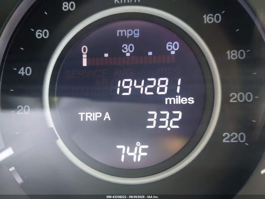 2012 Honda Cr-V Ex VIN: 5J6RM4H51CL006969 Lot: 43336222