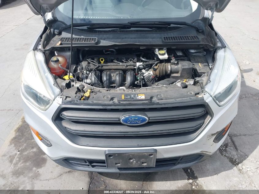 2017 Ford Escape S VIN: 1FMCU0F78HUB05228 Lot: 43336227