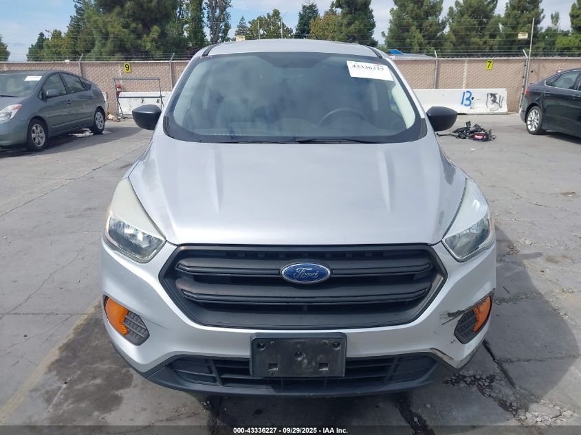 2017 Ford Escape S VIN: 1FMCU0F78HUB05228 Lot: 43336227