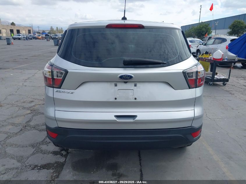 2017 Ford Escape S VIN: 1FMCU0F78HUB05228 Lot: 43336227