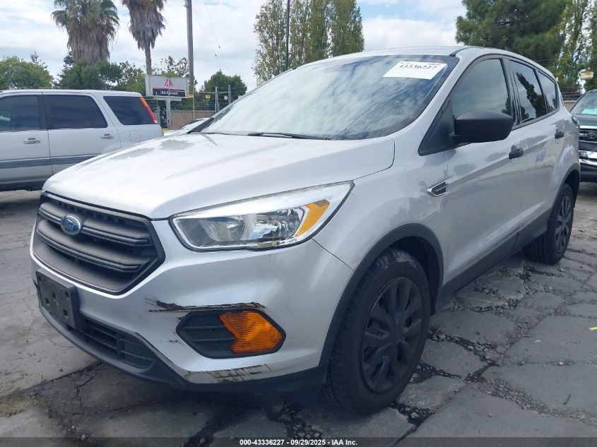 2017 Ford Escape S VIN: 1FMCU0F78HUB05228 Lot: 43336227