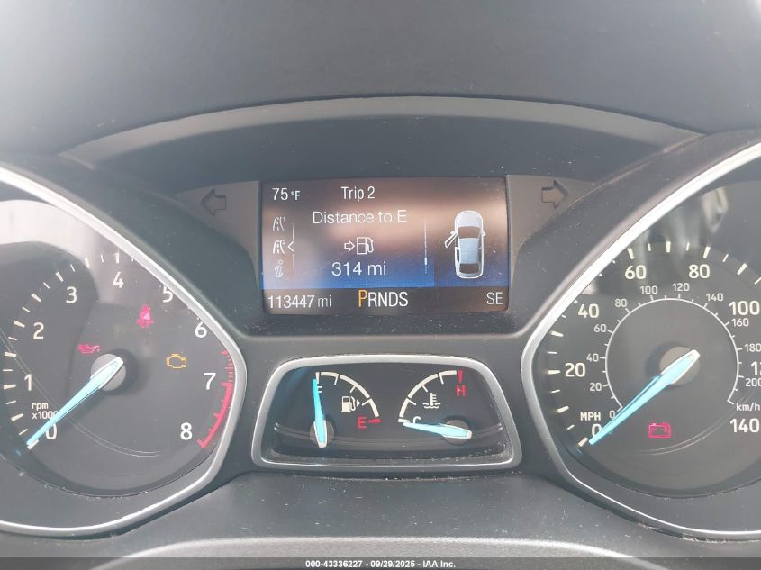 2017 Ford Escape S VIN: 1FMCU0F78HUB05228 Lot: 43336227