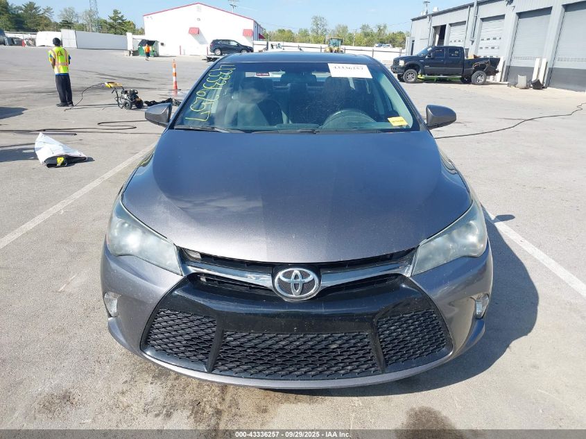 2017 Toyota Camry Se VIN: 4T1BF1FK8HU339501 Lot: 43336257