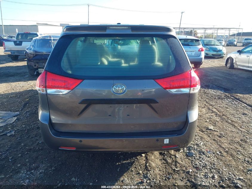 2013 Toyota Sienna L V6 7 Passenger VIN: 5TDZK3DC5DS314673 Lot: 43336262